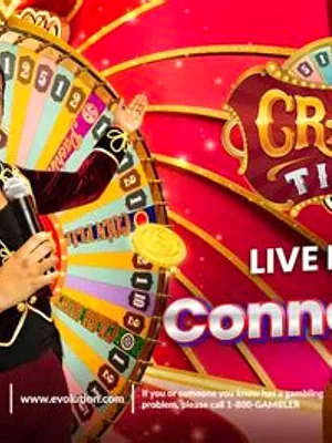 Crazy Time by Evolution at RoyalOak Casino